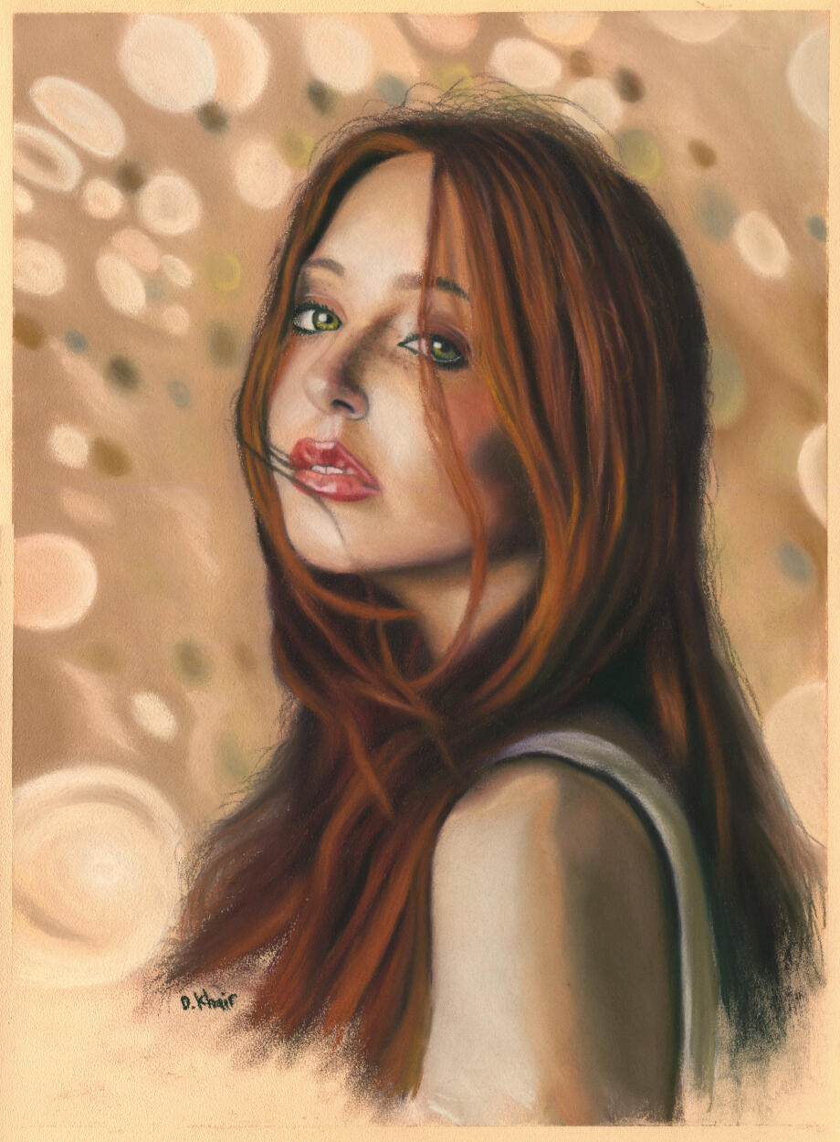 2023; Pastel on Pastelmat 30 x 40 cm.