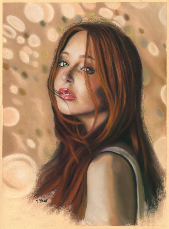 2023; Pastel on Pastelmat 30 x 40 cm.