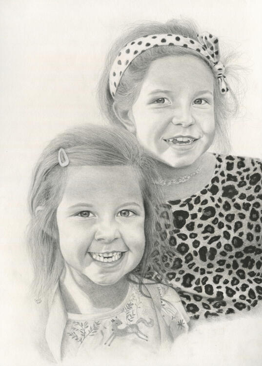 2021; Graphite &amp; Charcoal on Paper, A3.