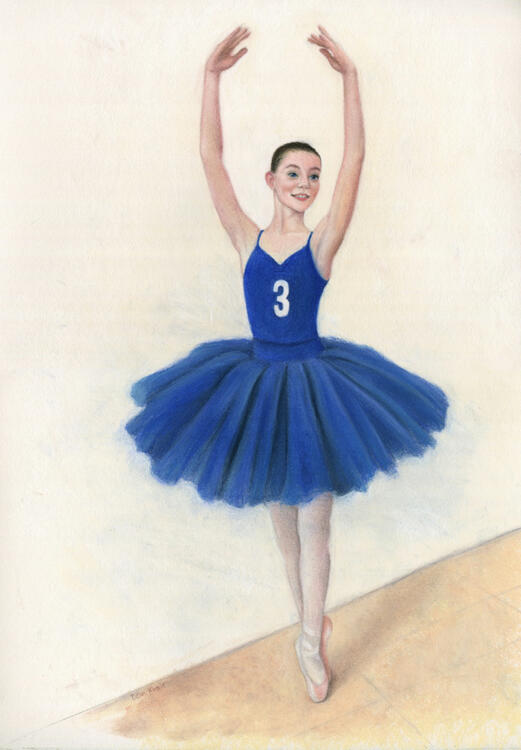 2019; Pastel on Pastelmat, 30 x 40 cm.